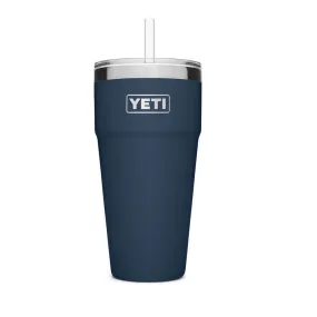 21071500645 TERMO RAMBLER 26oz STRAW CUP MARINO MARCA YETI