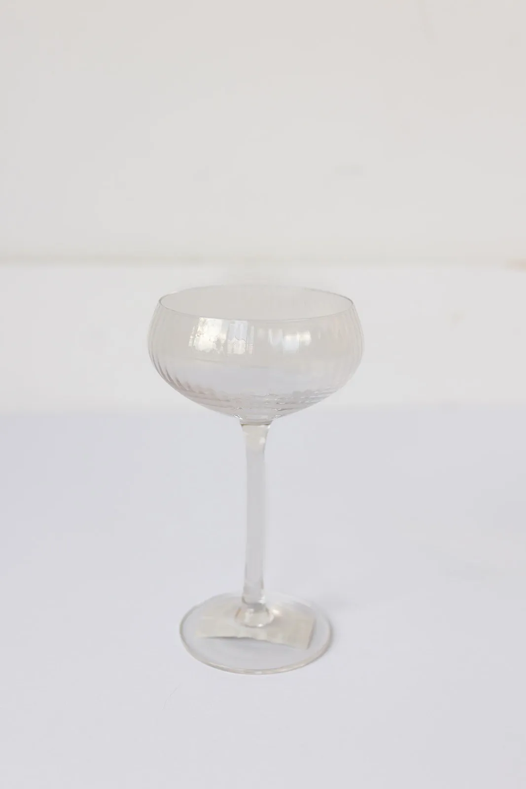 8oz champagne/coupe glasses