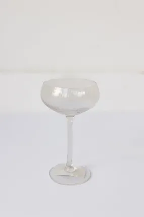 8oz champagne/coupe glasses