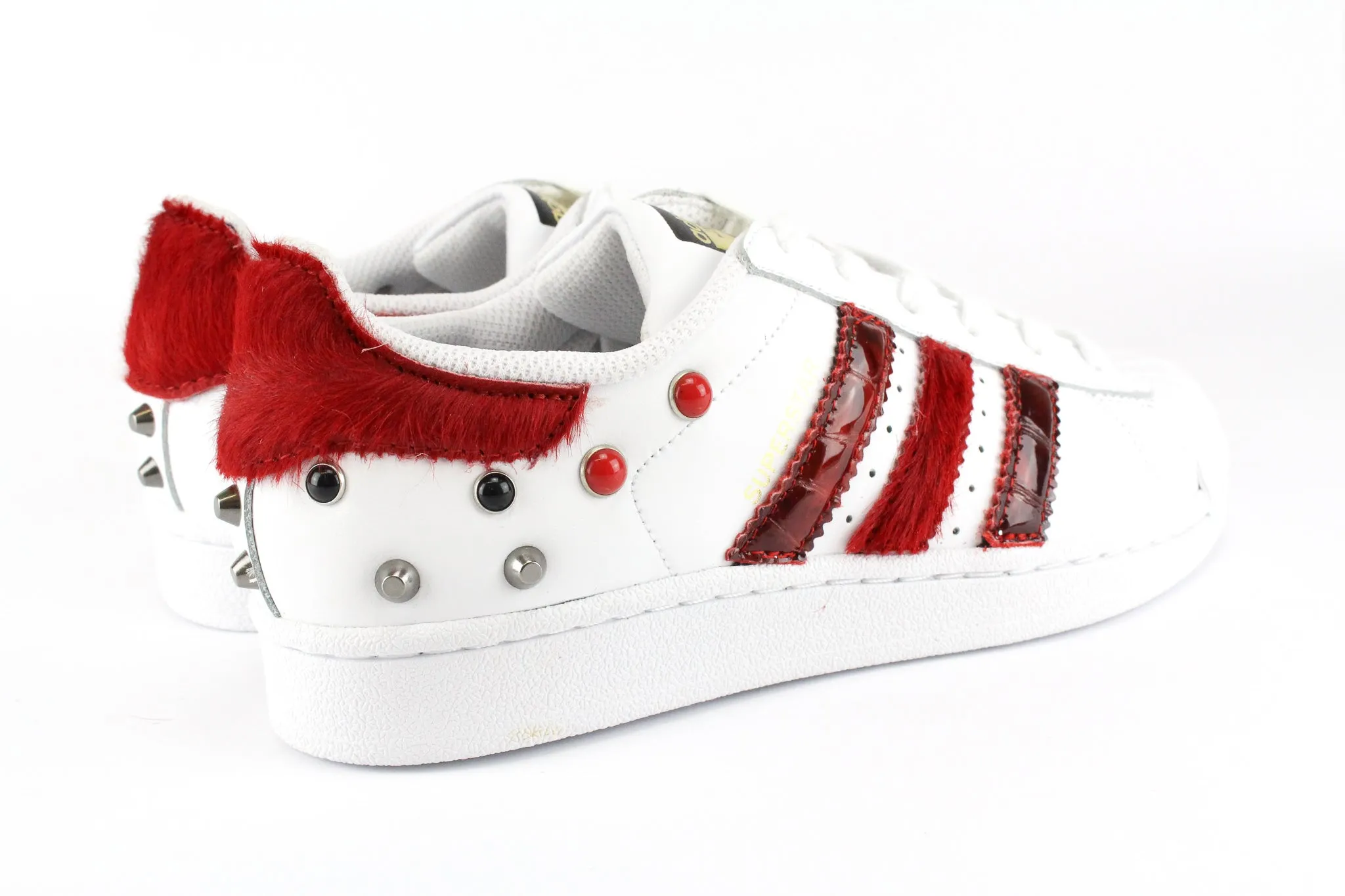 Adidas Superstar Cavallino Rosso Cocco & Borchie