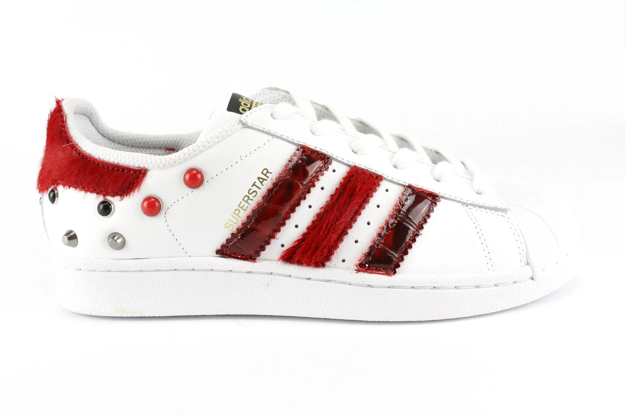 Adidas Superstar Cavallino Rosso Cocco & Borchie