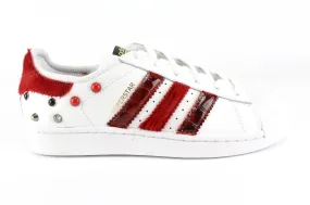 Adidas Superstar Cavallino Rosso Cocco & Borchie