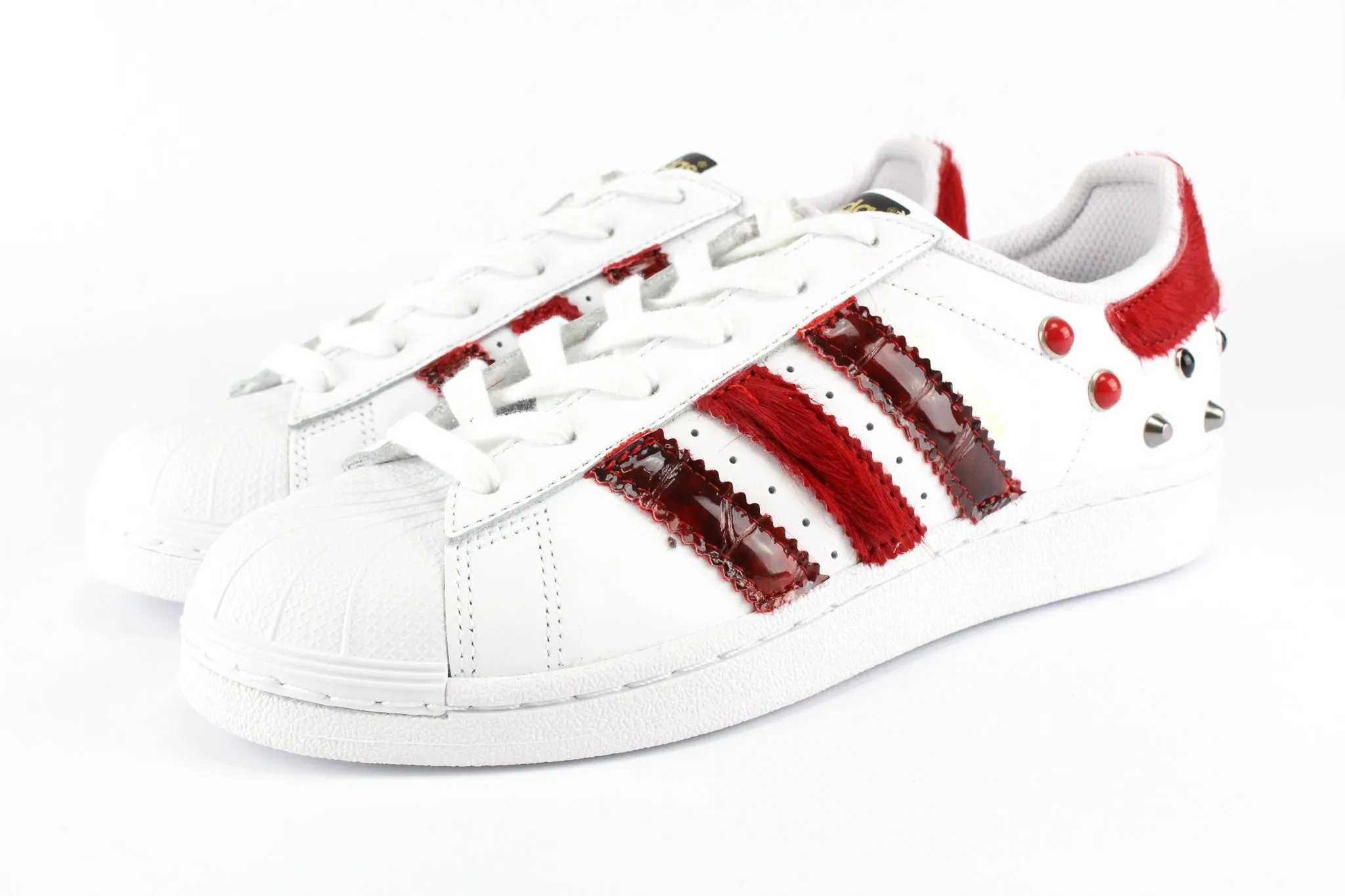 Adidas Superstar Cavallino Rosso Cocco & Borchie