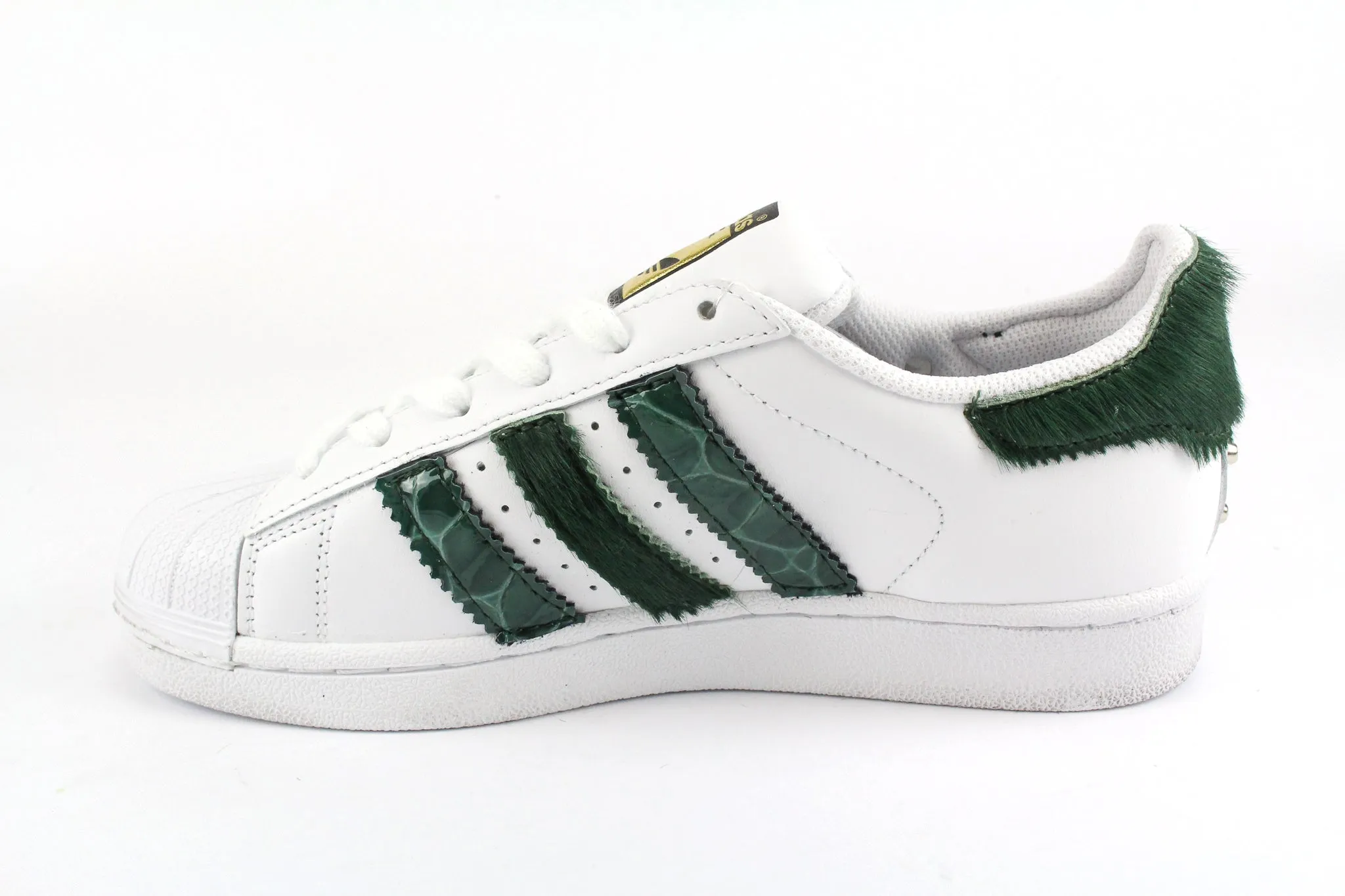 Adidas Superstar Cavallino Verde Cocco & Borchie