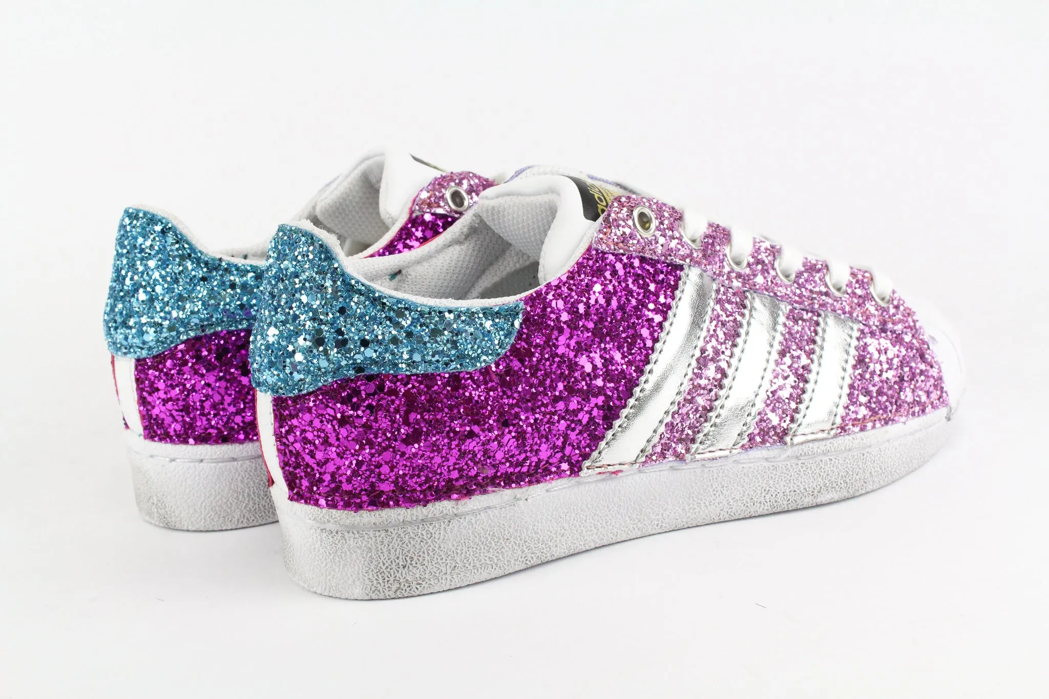 Adidas Superstar J Total Glitter