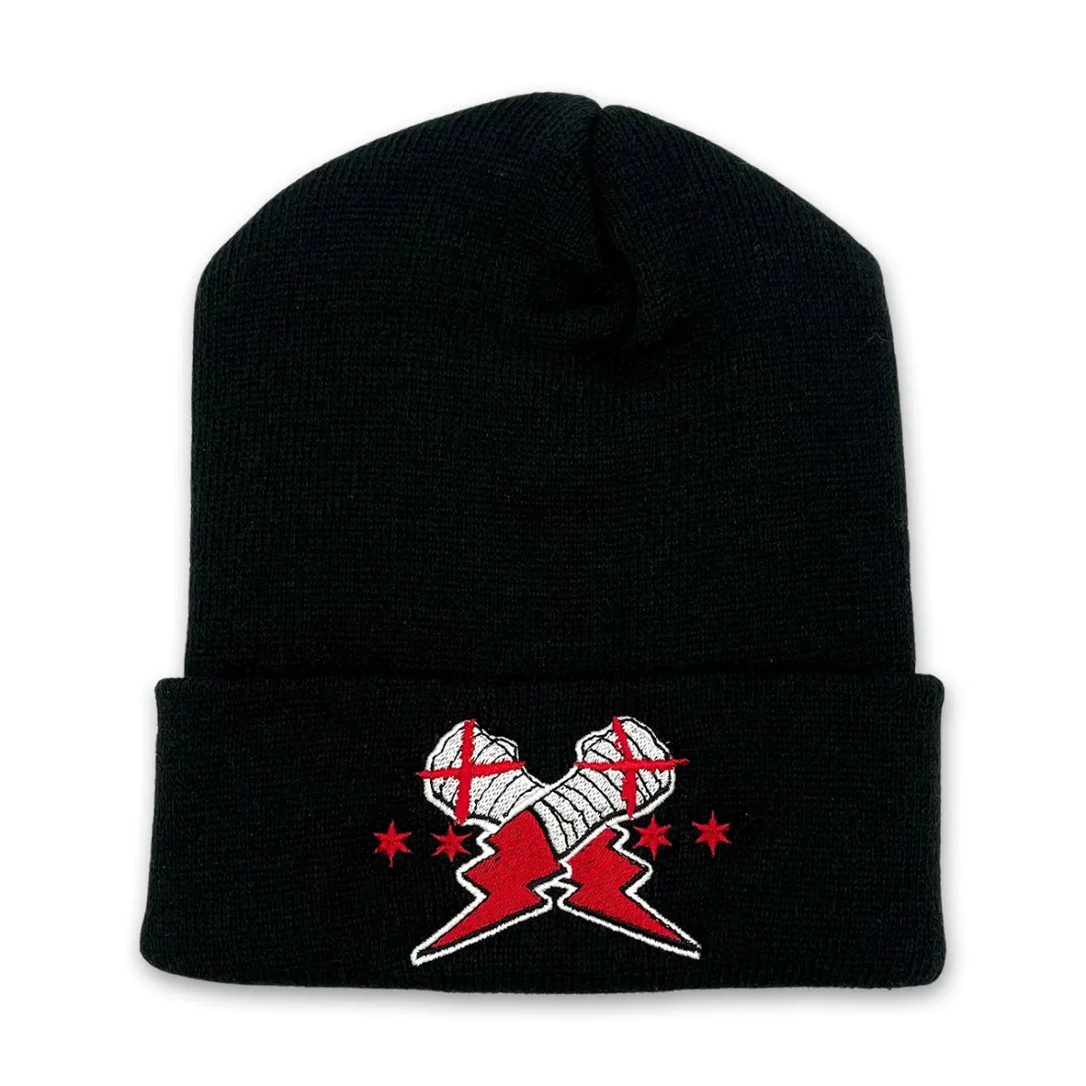 AEW - CM Punk "Best In The World" Cuff Beanie Hat