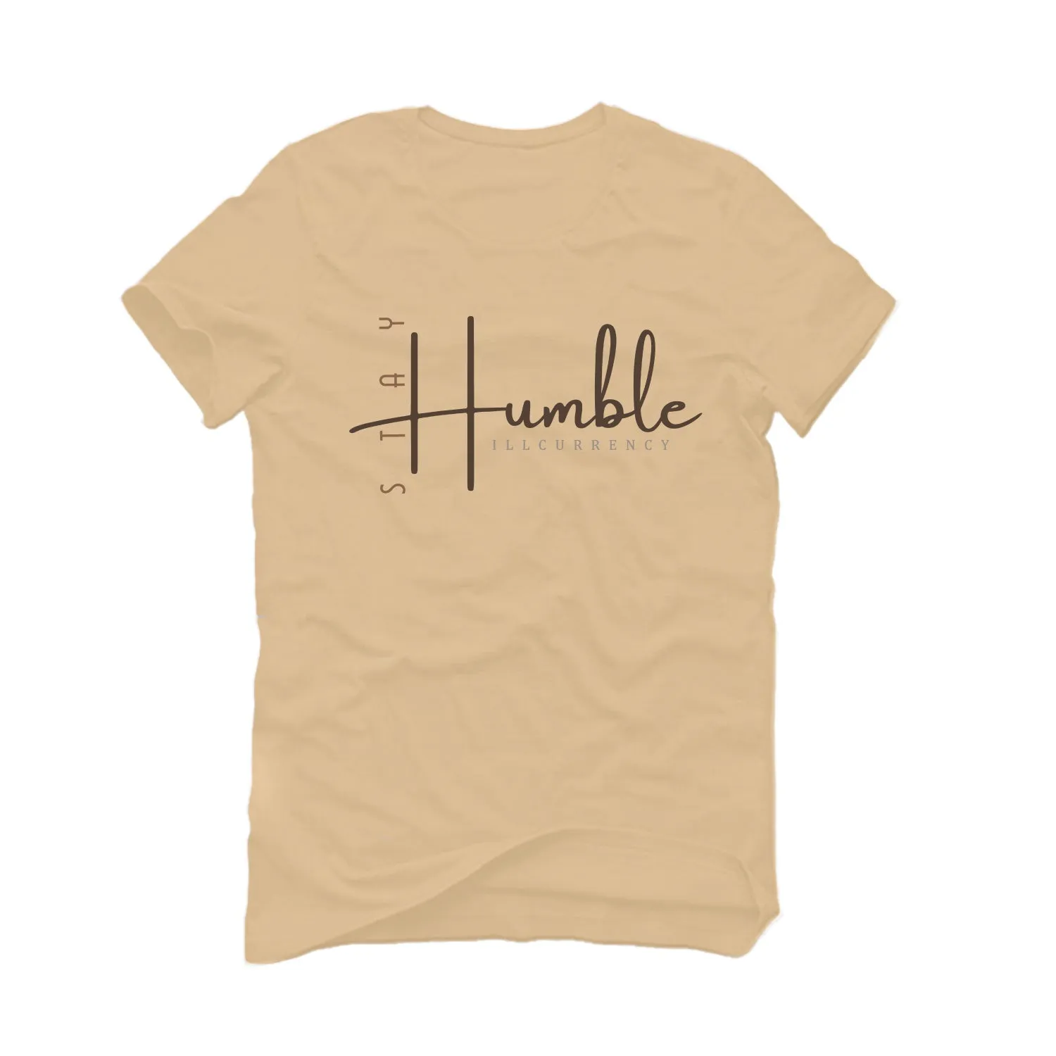 Air Jordan 3 "Palomino" | illcurrency Tan T-Shirt (Stay Humble)