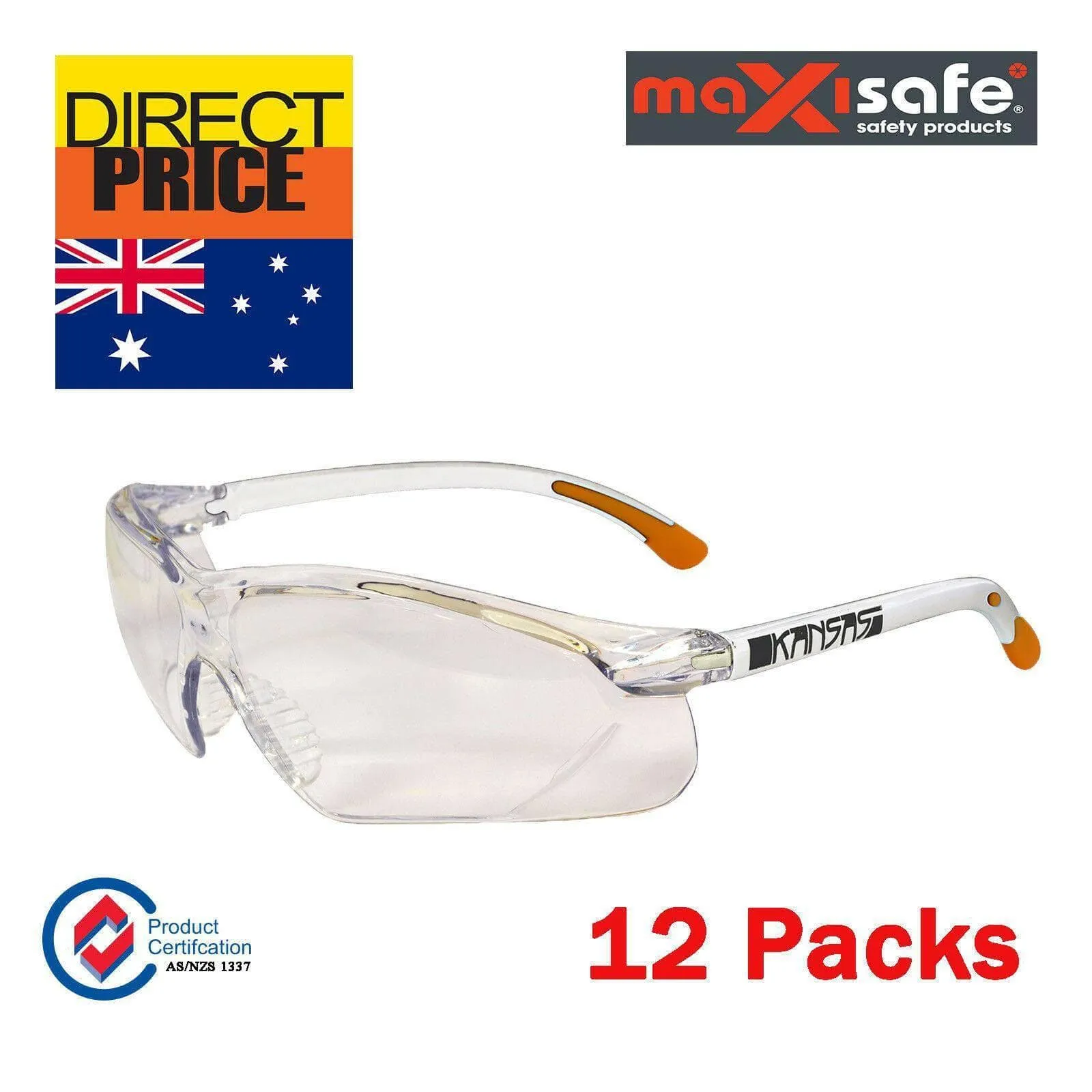 Anti Fog Safety Glass 12 Pack