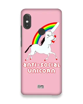 ANTI-SOCIAL UNICORN  |  xiaomi redme note 5 pro Phone Case