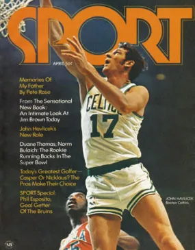 April 1971 SPORT Cover (John Havlicek, Boston Celtics)