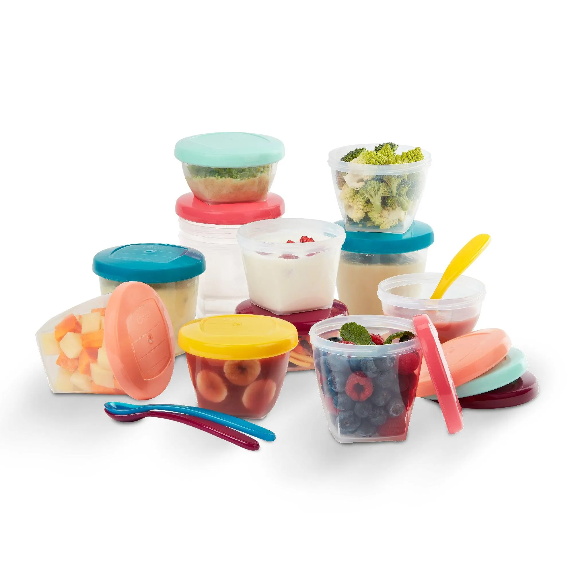 Babymoov Babybowls Glass Storage Containers Multiset of 8