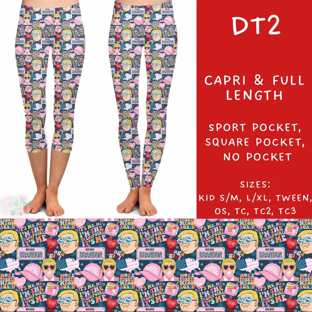 Batch #186 - Vote Collection - Closes 8/27 - ETA early Oct. - DT02 Full and Capri Length Leggings