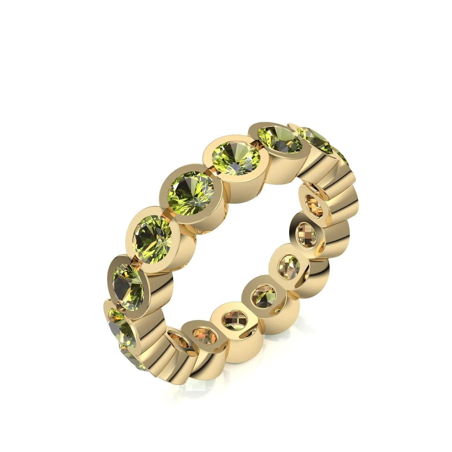 Beauty - Gelbgold 585 - Peridot