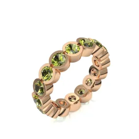 Beauty - Rosegold 585 - Peridot