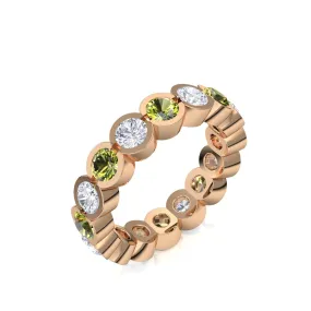 Beauty - Rosegold 585 - Peridot