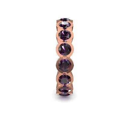 Beauty - Rotgold 585 - Amethyst