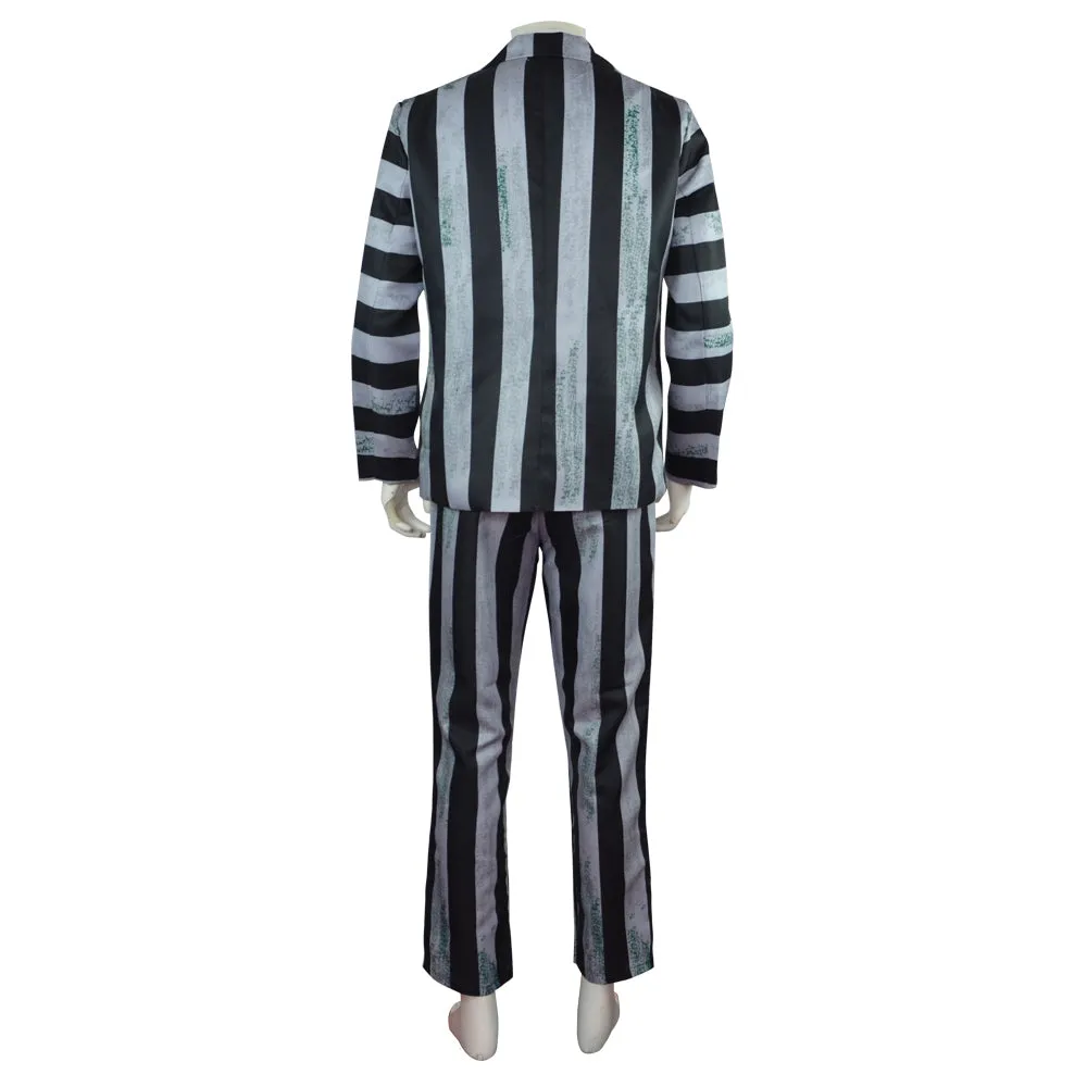 Beetle Juice  Cosplay Costume Outfits Halloween Carnival Suit