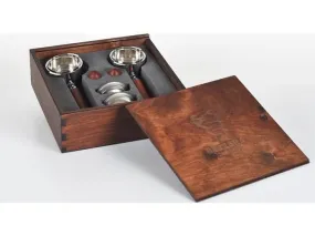 Bezzera BOX W/BZ FILTER-HOLDERS 1/2 CUPS, 2 WOODEN KNOBS