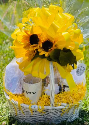 Brighten Someone’s Day Gift Basket