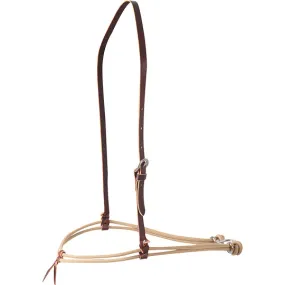 BROWN NYLON ROPE NOSEBAND