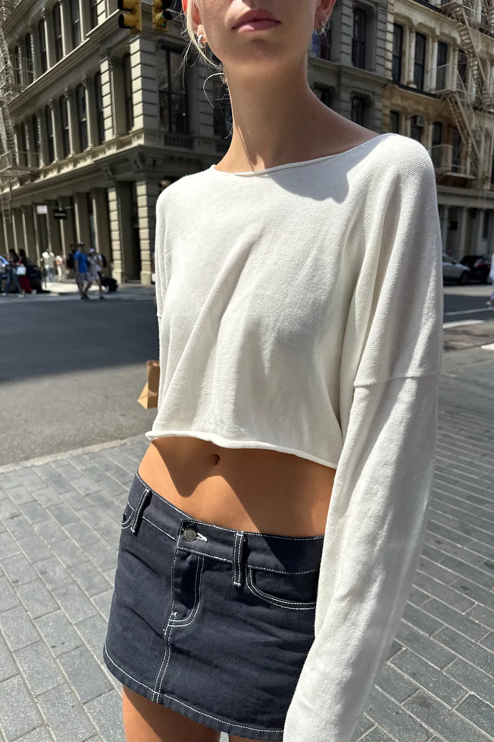 Cameron Cropped Sweater