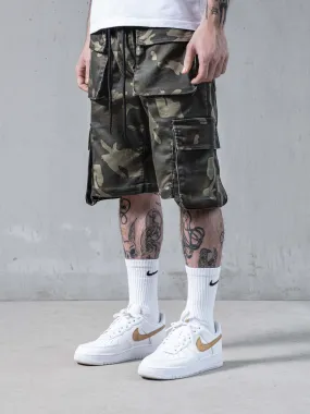 Camo Cargo Shorts