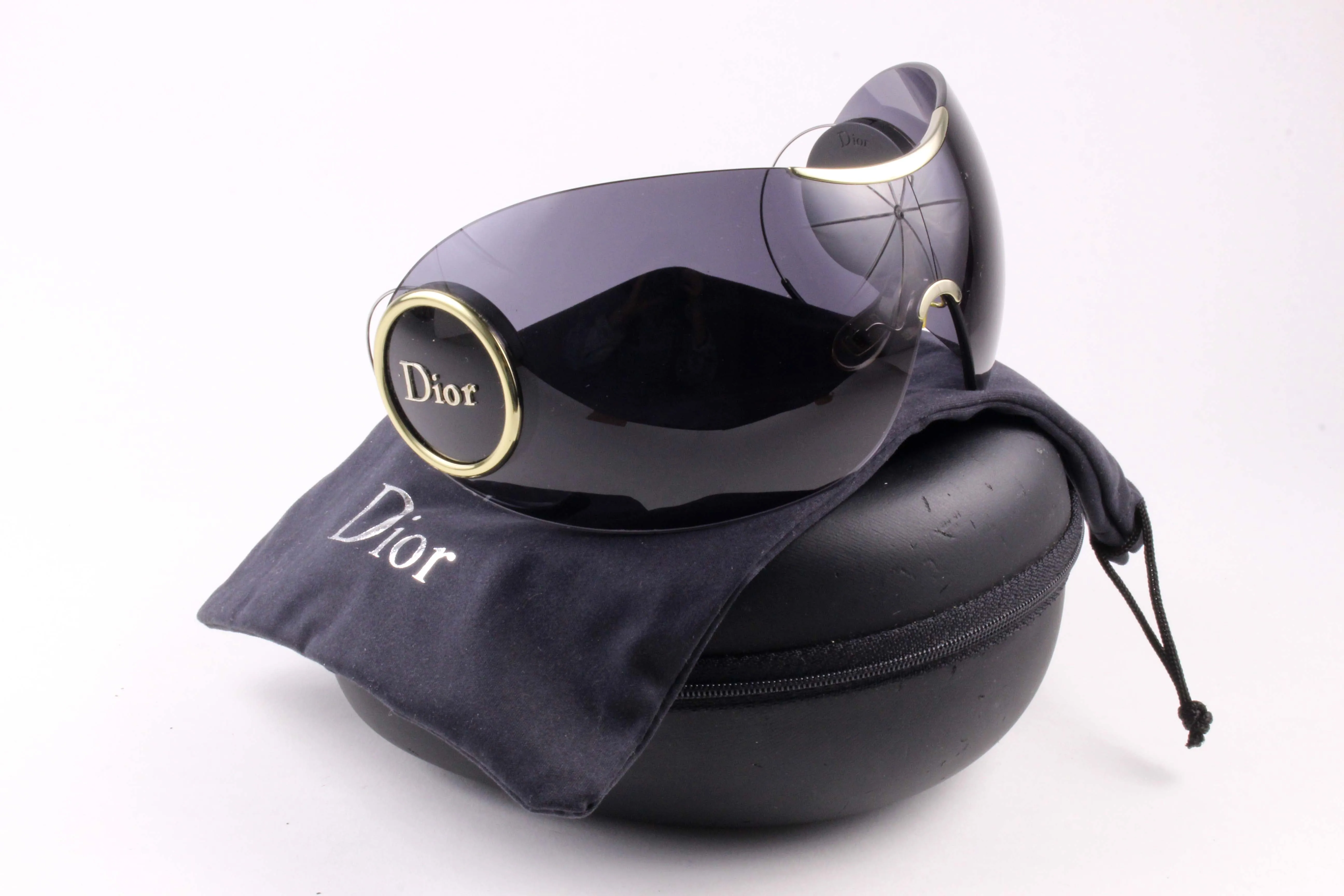 CHRISTIAN DIOR 2000's Dior Sport 1 mask sunglasses