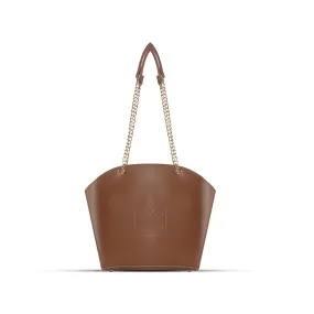 CLAIRE TOTE BAG CHOCO BROWN