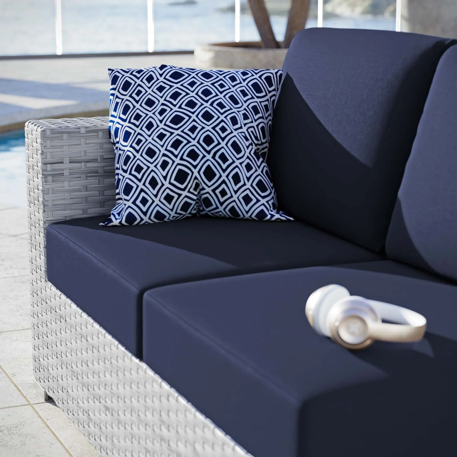 Convene Outdoor Patio Left-Arm Loveseat