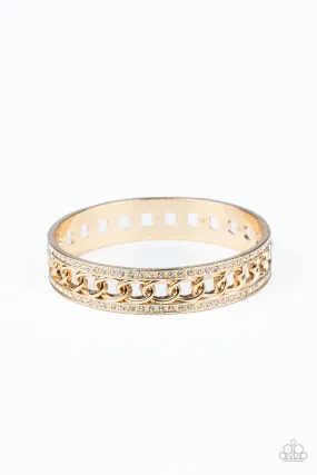 Couture Court - Gold Bracelet