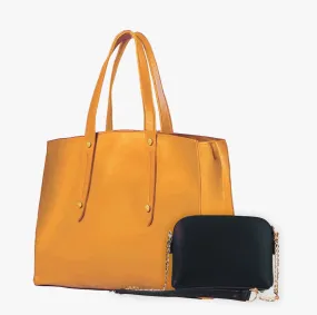 CREW TOTE YELLOW 2Pcs Set