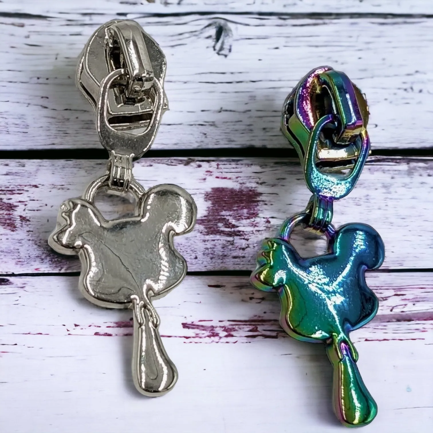 Cute Ice Cream Zipper Pull - Pack of 5