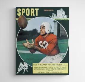 December 1947 SPORT Cover (Charli Trippi, Chicago Cardinals)