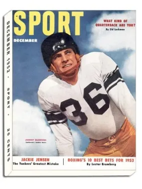 December 1952 Sport Cover (Johnny Olszewski, University of California)