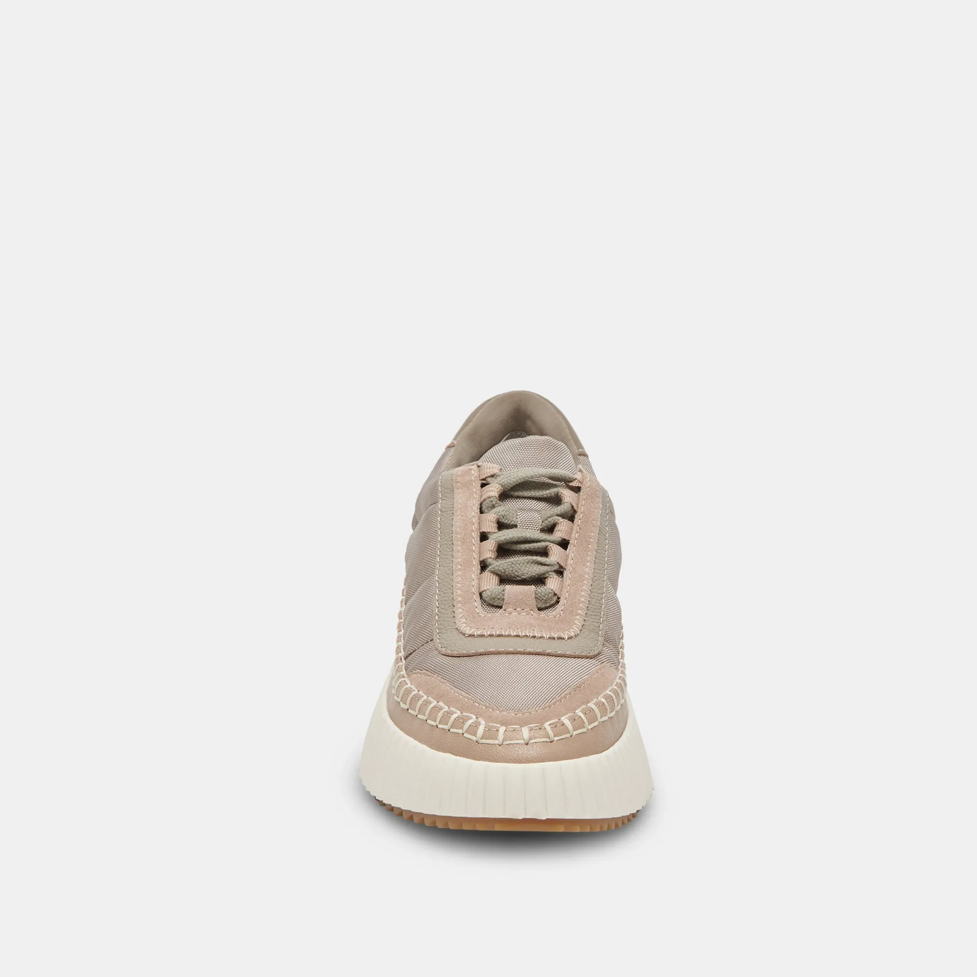 DOLEN NYLON SNEAKERS DK TAUPE NYLON - re:vita