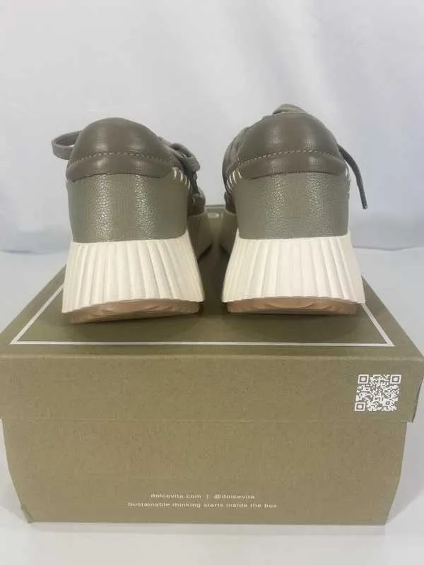 DOLEN NYLON SNEAKERS DK TAUPE NYLON - re:vita