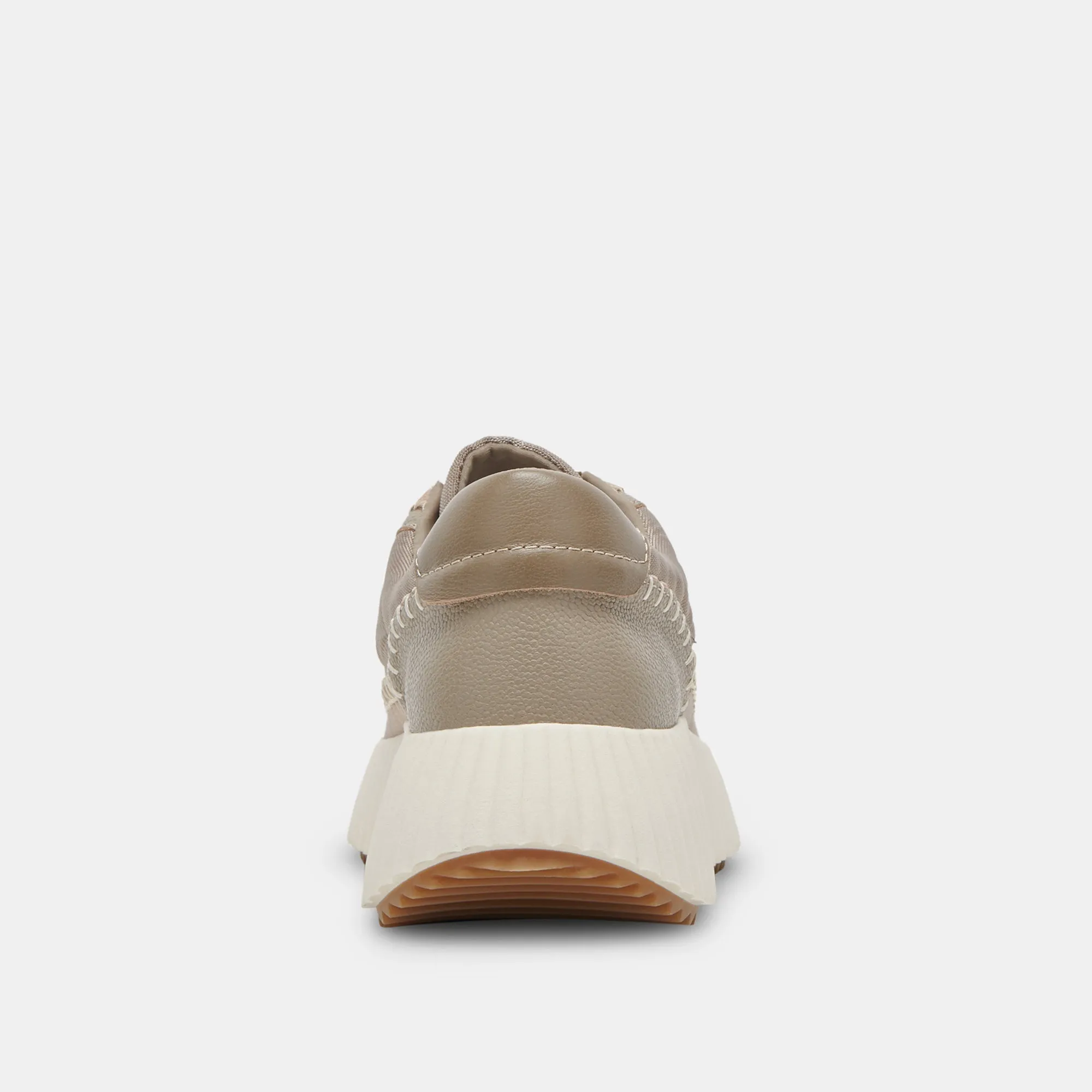 DOLEN NYLON SNEAKERS DK TAUPE NYLON - re:vita