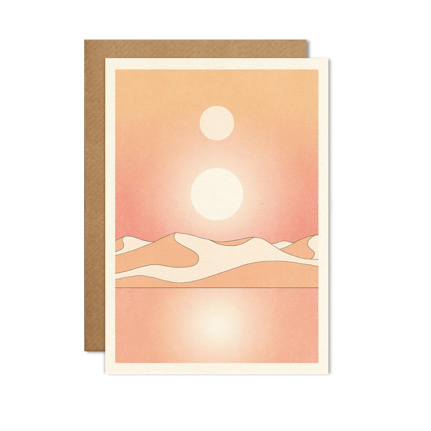 Dunes Print Card