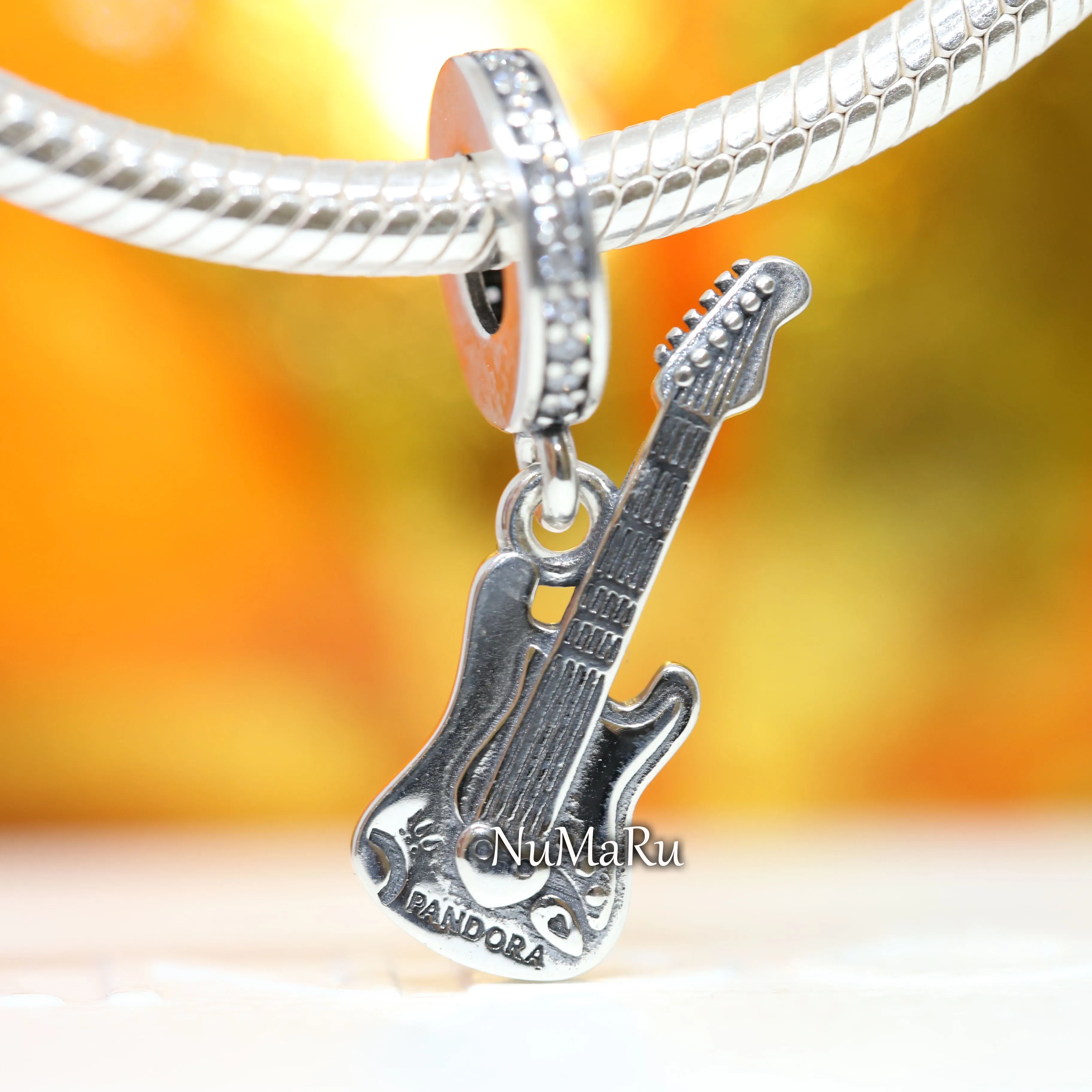 Electric Guitar Dangle Charm 798788C01