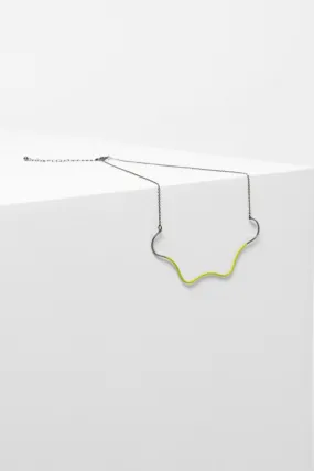 Elk The Label - Wave Necklace - Limeade