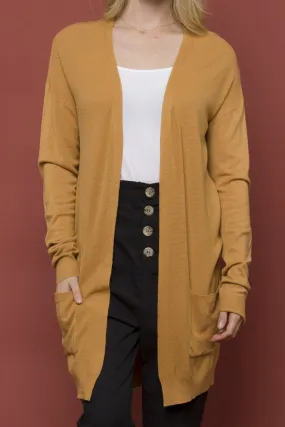 Fallin' for Fall Cardigan in Camel