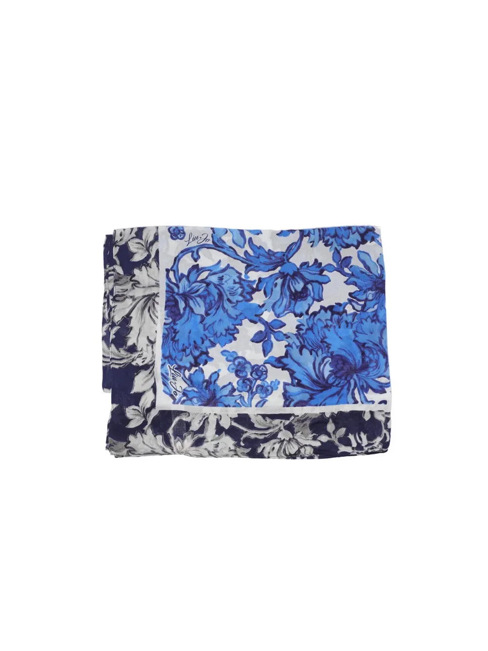 Foulard Print 120X120 - St. Maioliche White