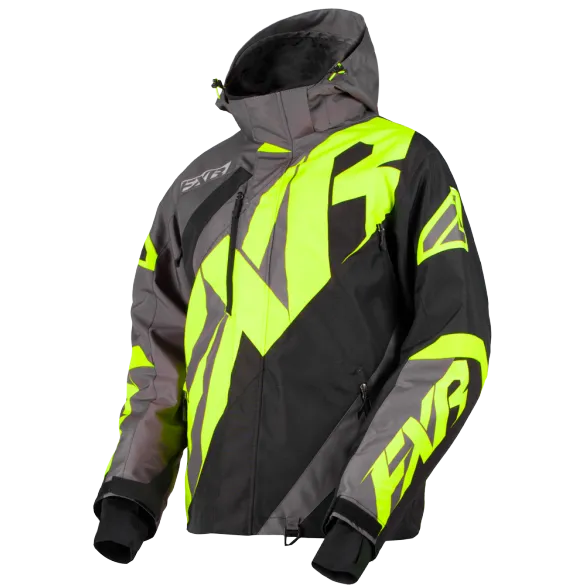 FXR CX Snowmobile Jacket Charcoal/HiVis