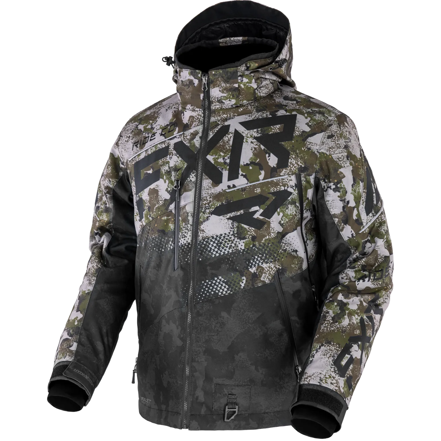 FXR Men's Boost FX Jacket Army Camo/Black Camo