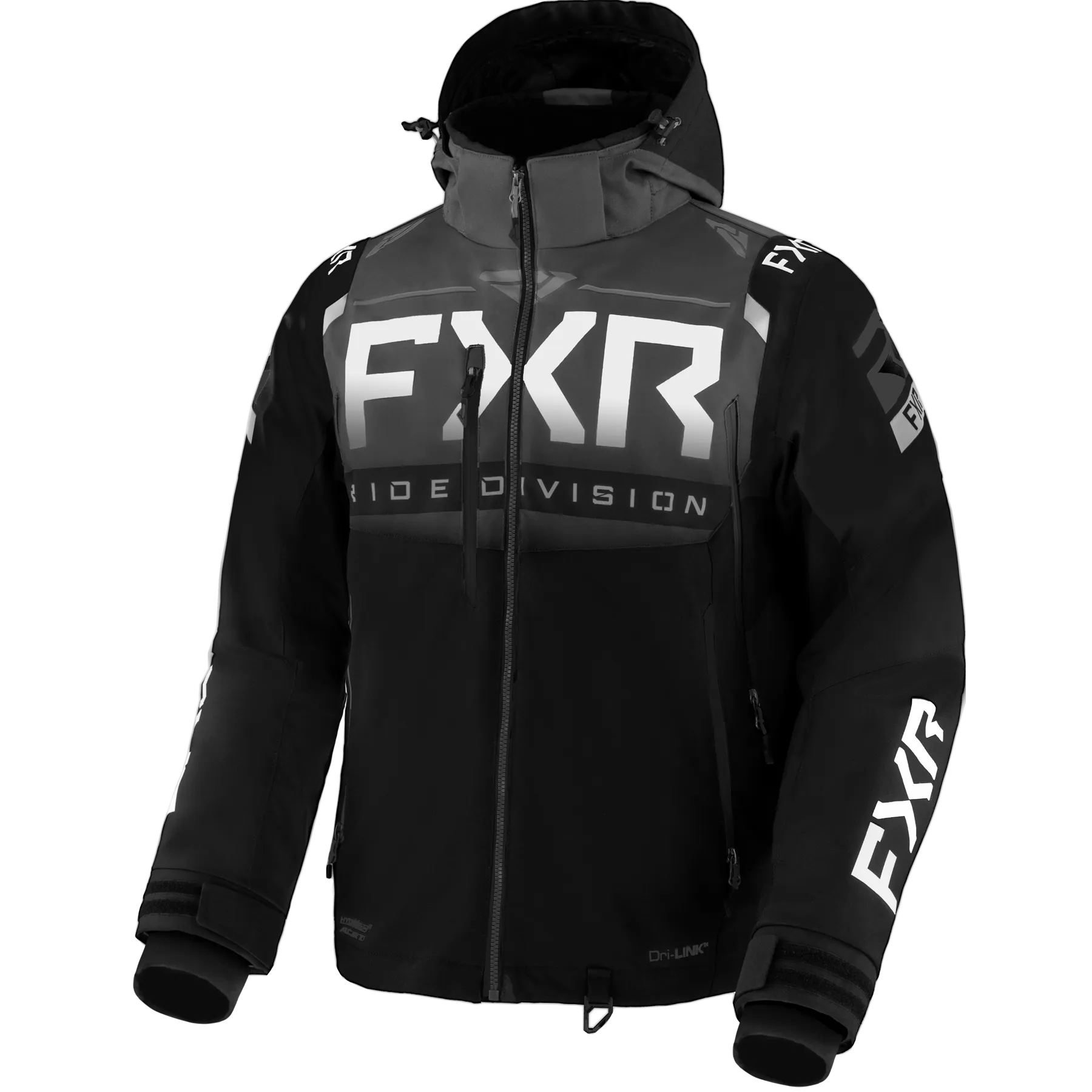 FXR Men's Helium X Jacket Black/Char/White