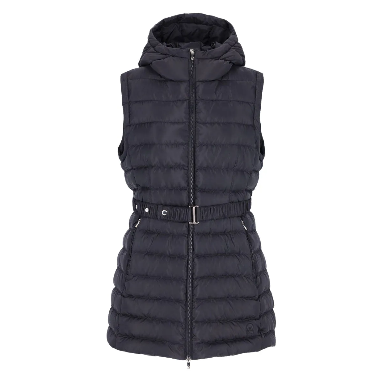 Gilet Donna Ciesse Piumini Vestal Con Cintura Nero