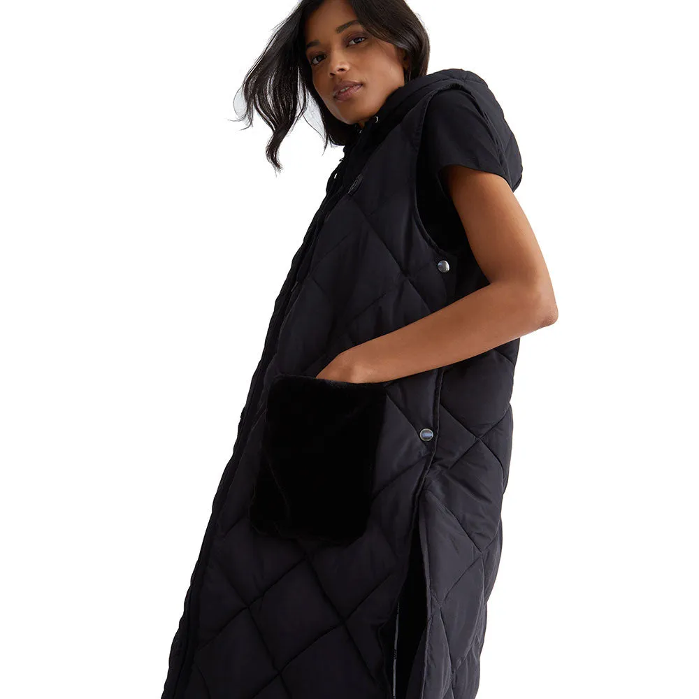 Gilet Donna LIU JO in Nylon Imbottito Nero