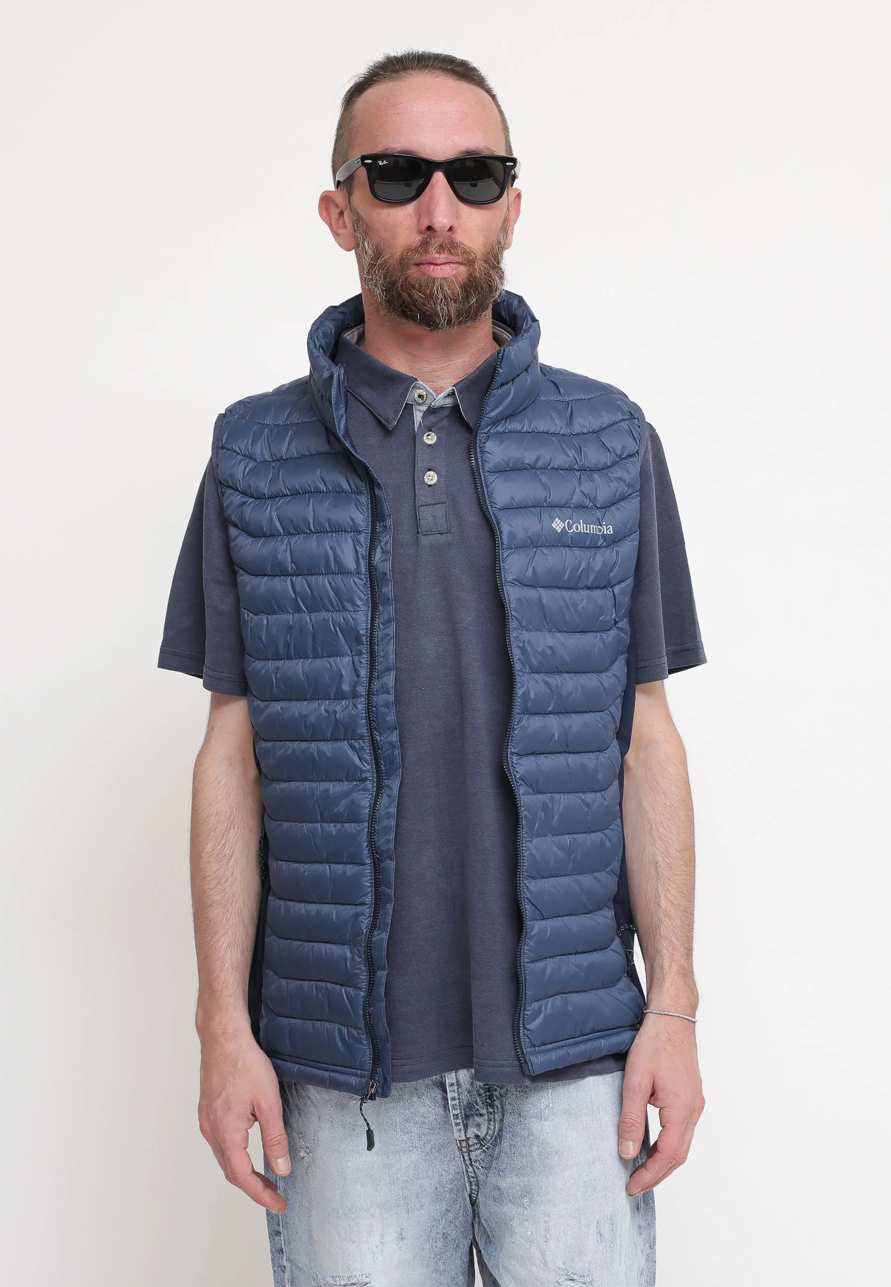 Gilet Powder Pass - Dark Mountain, Collegiate Navy