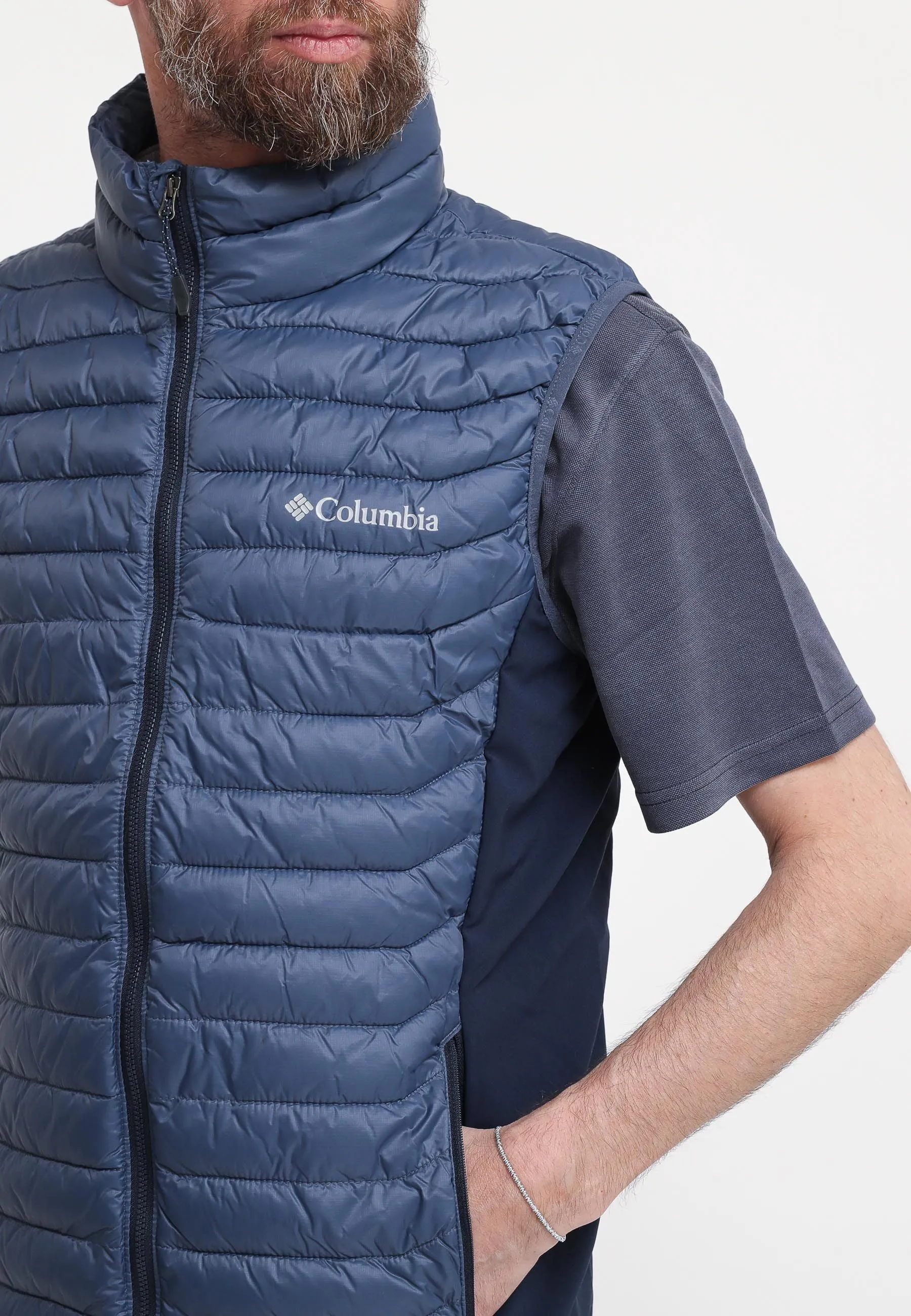 Gilet Powder Pass - Dark Mountain, Collegiate Navy