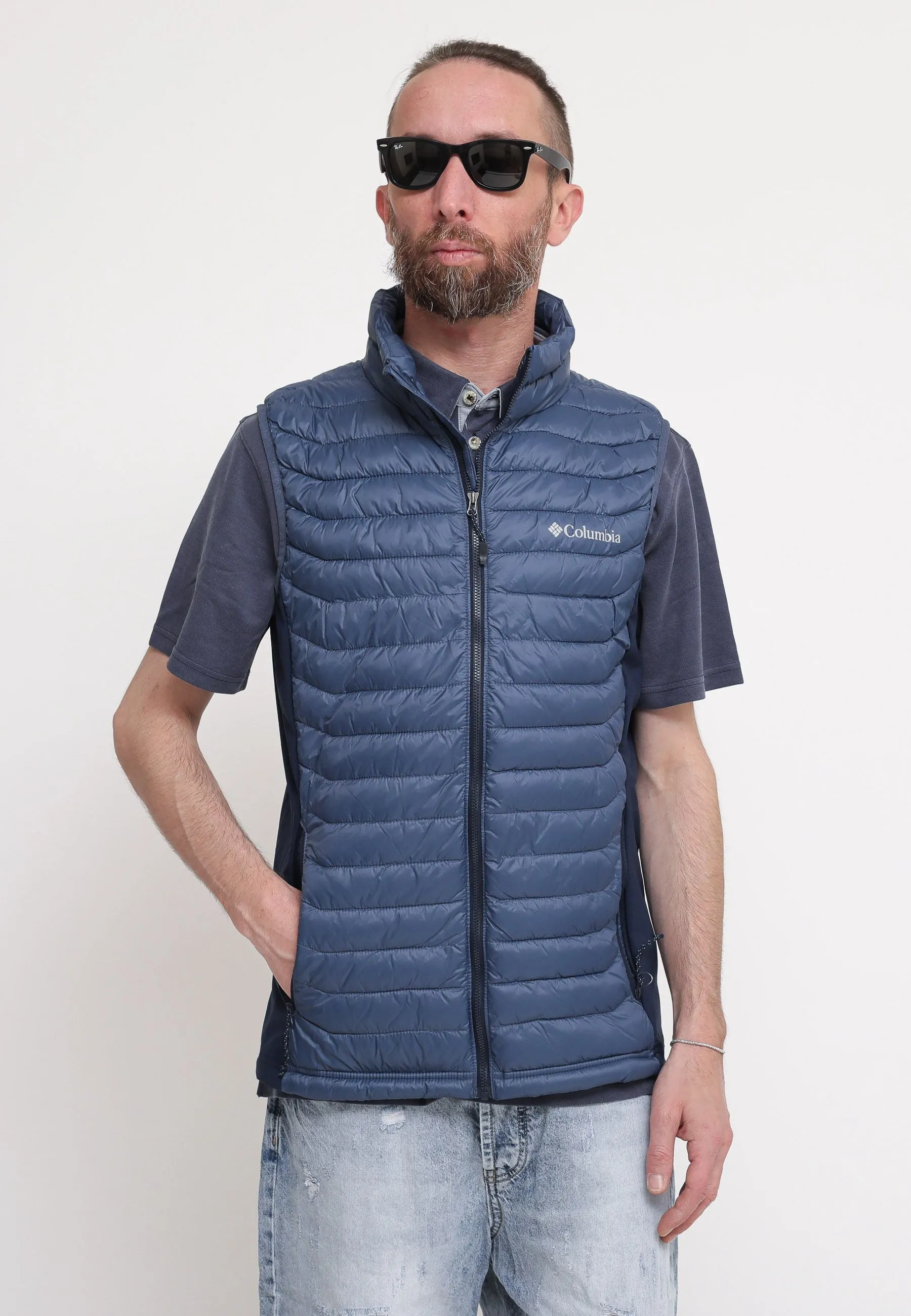 Gilet Powder Pass - Dark Mountain, Collegiate Navy